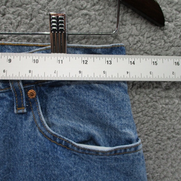 Vintage Levis 550 Relaxed Fit Mom Jeans Juniors 7 Short Tapered High Rise USA - Picture 4 of 14